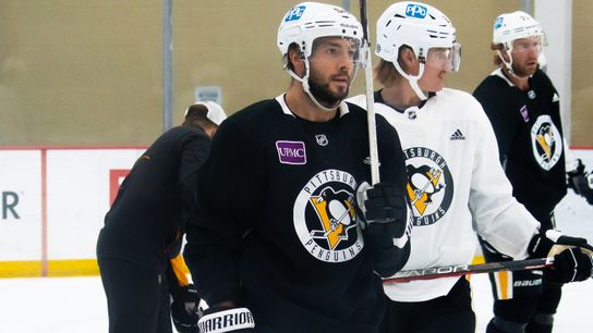 Practice report: Letang feeling 'really good,' could return Thursday taken in Cranberry, Pa. (Penguins)